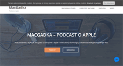 Desktop Screenshot of macgadka.pl